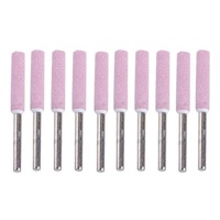 10 Pack Chain Tool Sharpener Grinding Stones for Rotary Bit Kits 4/4.8/5.5mm - 3MM X 4.8MM