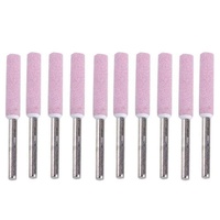 10 Pack Chain Tool Sharpener Grinding Stones for Rotary Bit Kits 4/4.8/5.5mm - 3MM X 5.5MM