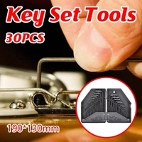 30Pcs Hex Key Metric & Imperial Allen Alan Allan Key Set Tools Kit Crv Au Stock