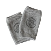Crawling Knee Pads Protective Cushion Protector Legs Warmer - Light Grey