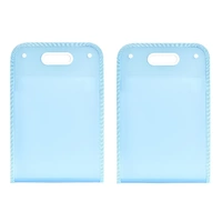 2pc 13-Pocket A4 File Storage Bag Large Capacity Document Organiser