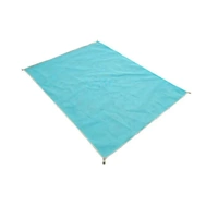 Sand Free Beach Mat Blanket Sand Proof Magic Sandless Sand Dirt & Dust Disappear - Blue