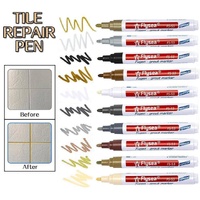 Tile Styling Pen Bathroom Floor Waterproof And Mildew Grout Marker Repair Pens - Beige