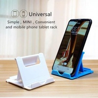 Universal Foldable Tablet and Phone Stand Adjustable Portable Desk Holder - Yellow