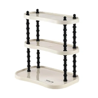 Cup Rack Mug Display Shelf Kitchen Organizer Bar Mug Holder Storage Stand - 3-Layer