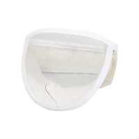 Breathable Pet Headgear Clear Cat Dog Mask Anti Bite Scratch Protective Gear - M