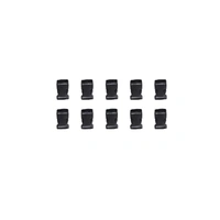 10pcs Black Plastic Buckle Clips for School Bag Backpack Strap Multifunctional - 25mm