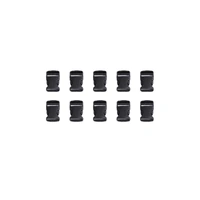 10pcs Black Plastic Buckle Clips for School Bag Backpack Strap Multifunctional - 32mm