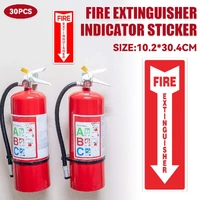 30PCS Fire Extinguisher Indicator Sticker Long-Lasting for Fire Safety Use
