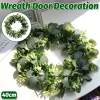 Spring Wreath Door Decoration Hanging Ornament Home Decor for Room Front Door