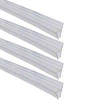Silicone Sealing Strip Weatherproof Soundproof Door Window Seal for Home Office - 0.8 x 100CM