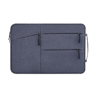 Laptop Sleeve Travel Bag Carry Case For Macbook Air Pro 15.6inch - Navy