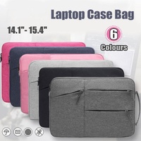 Laptop Sleeve Travel Bag Carry Case For MacBook Air Pro 14.1”-15.4” - Black
