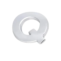 A-Z Alphabet Letters Car Sticker Self Adhesive Auto Badge Emblem 3D Chrome Good - Q