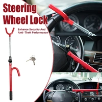 Adjustable Car Steering Wheel Lock Anti Theft Security Bar
