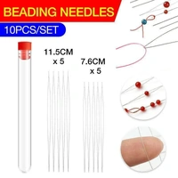 10Pc Big Eye Beading Needles for Jewelry & Bracelet DIY