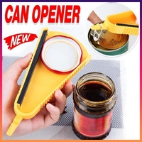 Multipurpose Jar Bottle Can Opener with Non Slip Grip for Kitchen Use