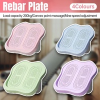 Portable Folding Stretch Board Fitness Pedal Slant Calf Ligament Trainer Tool - Purple