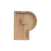 Wooden Piggy Bank Funny Letter or Guitar Coin Saving Money Box A–Z Gift Idea - P