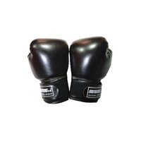 Boxing Sparring Training Gloves MMA Kickboxing Punching Gloves for Practice Sessions - Black