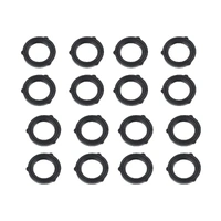 100pcs Silicone Rubber Seal Gasket Ring for Pipe Fitting Water Leak Proof - 1/2 inch Gasket