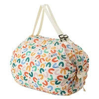 Large Foldable Eco-Friendly Shopping Bag Reusable Thickened Portable Travel Tote - 6