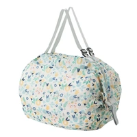 Large Foldable Eco-Friendly Shopping Bag Reusable Thickened Portable Travel Tote - 5