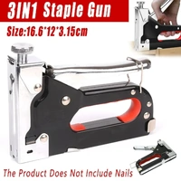 3-in-1 Manual Staple Gun Tacker, 1 Piece, Staples Not Included