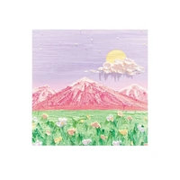 800 Sheets Colorful Oil Painting Sticky Notes Memo Pads Self-Adhesive Notes - 8#