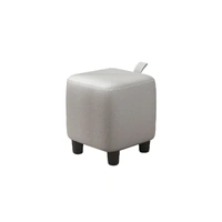 Small Stools Household Low Stools Coffee Table Shoe Changing Stools Portable - Grey