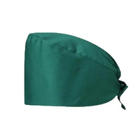 100% Cotton Unisex Surgical Scrub Cap for Doctors & Nurses - Green