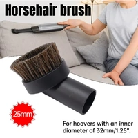 Vacuum Cleaner Accessories Horsehair Brush 25mm Replacement Tool for Deep Clean