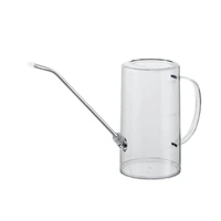 Watering Can Long Spout For Indoor Outdoor Garden Potted Plants Flowers Use - Transparent