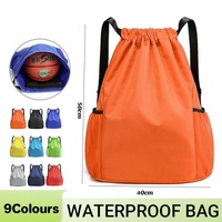 Sports Backpacks Large Capacity Waterproof Bag Sport Bag - Grey