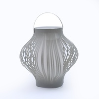 LED Retractable Lantern - Grey