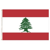 Lebanon Lebanese Country Flag Heavy Duty Outdoor - 150cm x 90cm