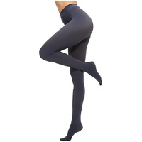 Pantyhose Tights Stockings Hosiery Womens Ladies Plain Colours - Grey