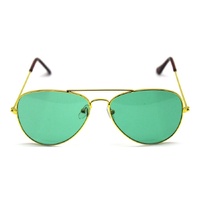 Green Aviator Party Glasses – Fun Novelty Accessory for Any Event