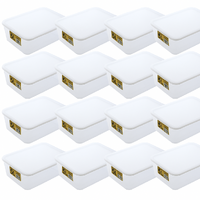 16x 5L Food Storage Containers w/ Lids Bulk Lot - Made in Australia