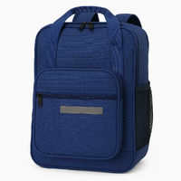 26L Leuts Backpack School & University Bag Book Carry Backpack - Navy