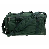 44L Foldable Duffel Bag Travel Gym Sports DZip Top Shoulder Strap - Bottle Green
