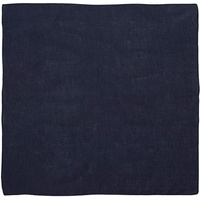 BANDANA Paisley 100% COTTON Head Wrap Durag Bandanna Summer Biker Scarf Mask - Navy Blue (Plain)