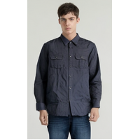 Mens Plain Slim 100% Cotton Long Sleeve Shirt Button Up Stylish Business Casual - Anthracite