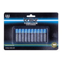 2x 10 Pack AAA Platinum Alkaline Battery LR03 1.5V Long Lasting Power Home Office