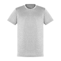 Plain T-Shirt 100% COTTON Basic Blank Tee Mens Ladies Casual BULK Adults - Grey Marle - XL