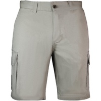 Mens Cargo Shorts 100% Cotton Casual Work Wear Half Pants Summer Army Military - Fawn - 34 (87cm)
