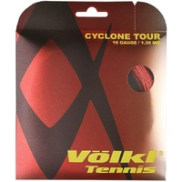 1 Pack Volkl Cyclone Tour 16g/1.30mm Tennis Racquet Strings - Red