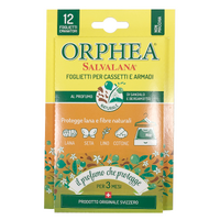 Orphea 12pcs Clothes Protector Sandalwood & Bergamot Scented Strips for Drawers/Closets