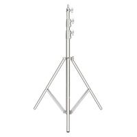1Pcs Hridz 260cm Stainless Steel Heavy Duty with 1/4" to 3/8" adapter for Studio Softbox, Monolight and Other Photographic Equipment - 1-Stand