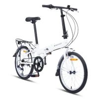 Progear Bikes Nomad Folding Bike 20" in Pearl White